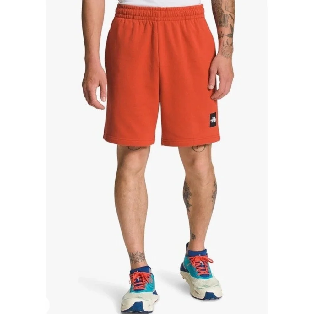 NORTH FACE Men's Box NSE‎ Short, Rusted Bronze/TNF Black